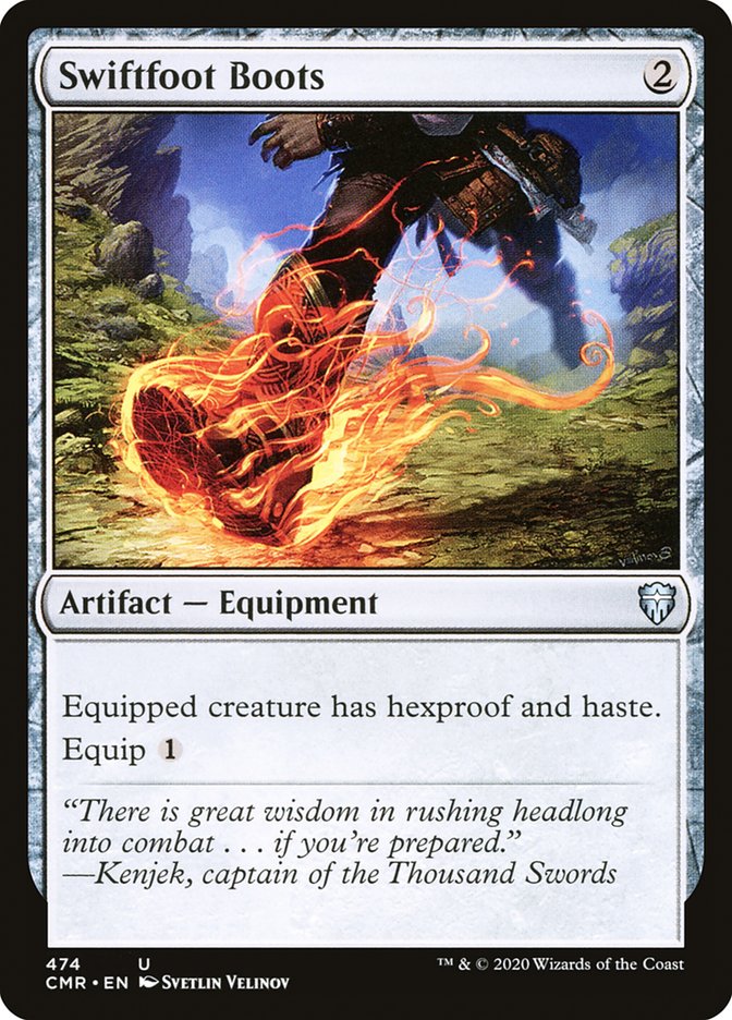 Swiftfoot Boots [Commander Legends] | Webway Games