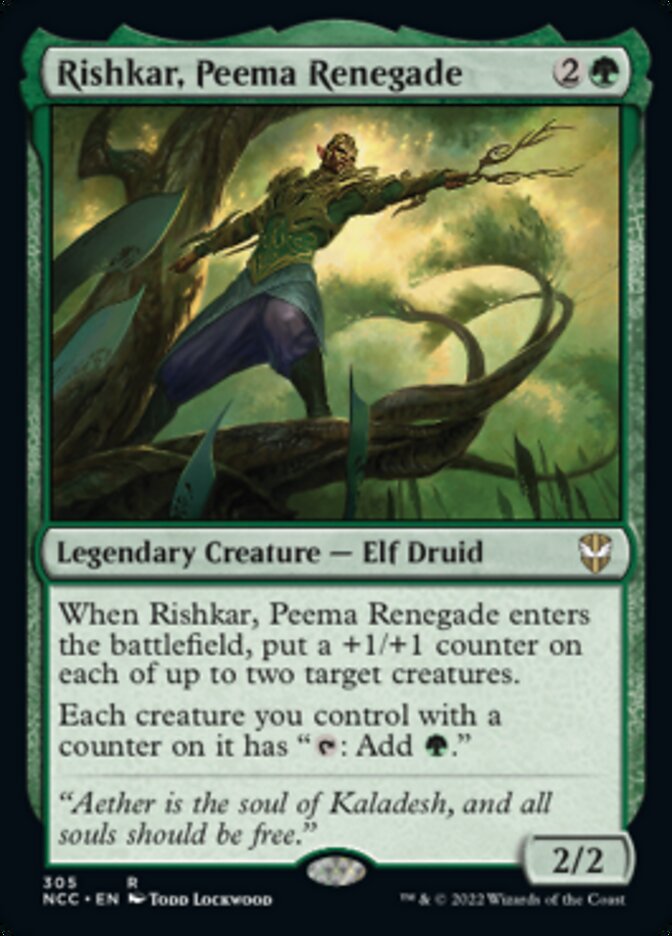 Rishkar, Peema Renegade [Streets of New Capenna Commander] | Webway Games