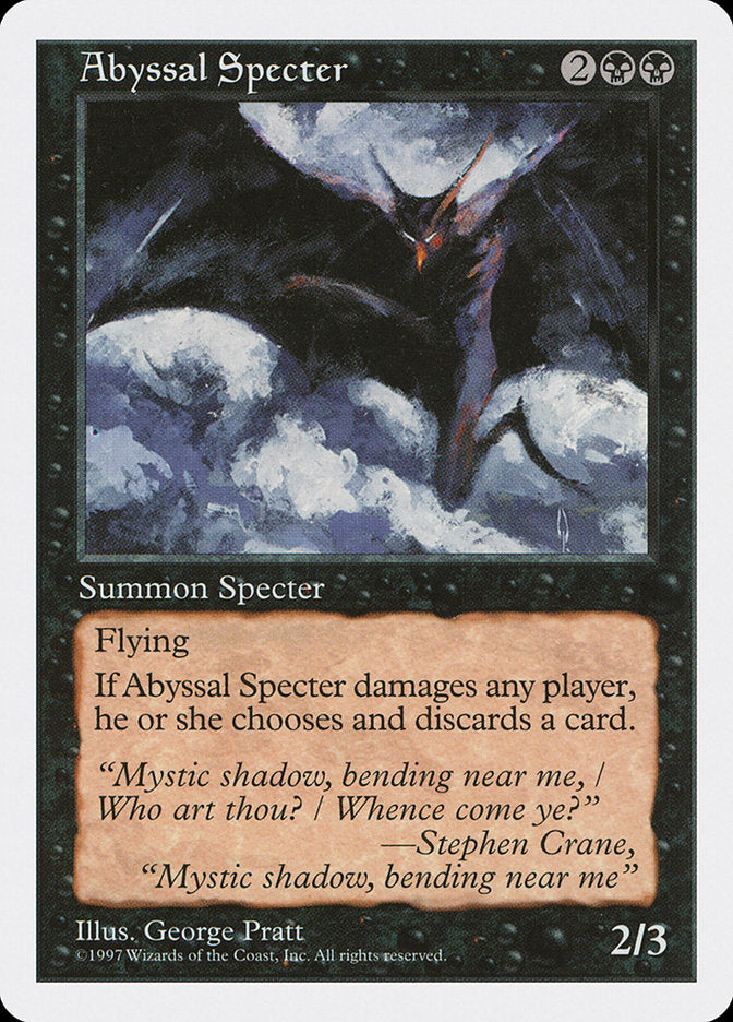 Abyssal Specter [Fifth Edition] | Webway Games