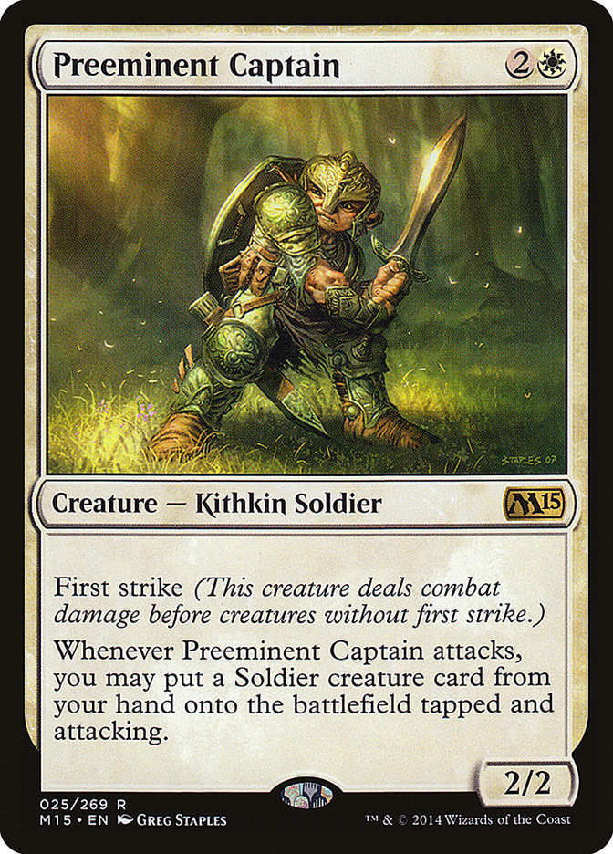 Preeminent Captain [Magic 2015] | Webway Games