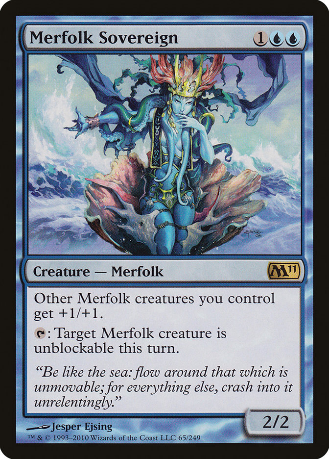 Merfolk Sovereign [Magic 2011] | Webway Games