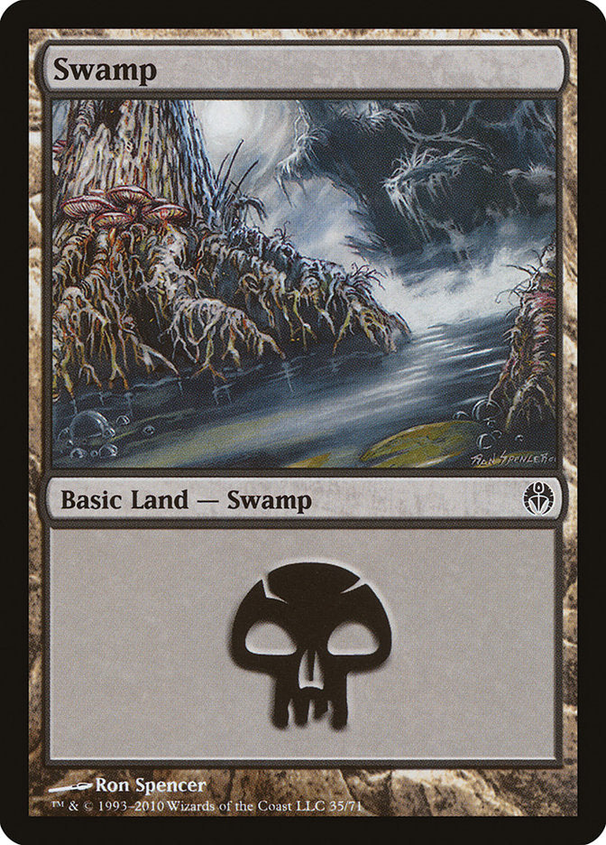 Swamp (#35) [Duel Decks: Phyrexia vs. the Coalition] | Webway Games