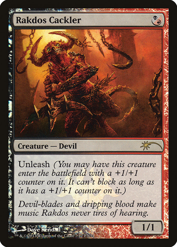 Rakdos Cackler [Friday Night Magic 2013] | Webway Games