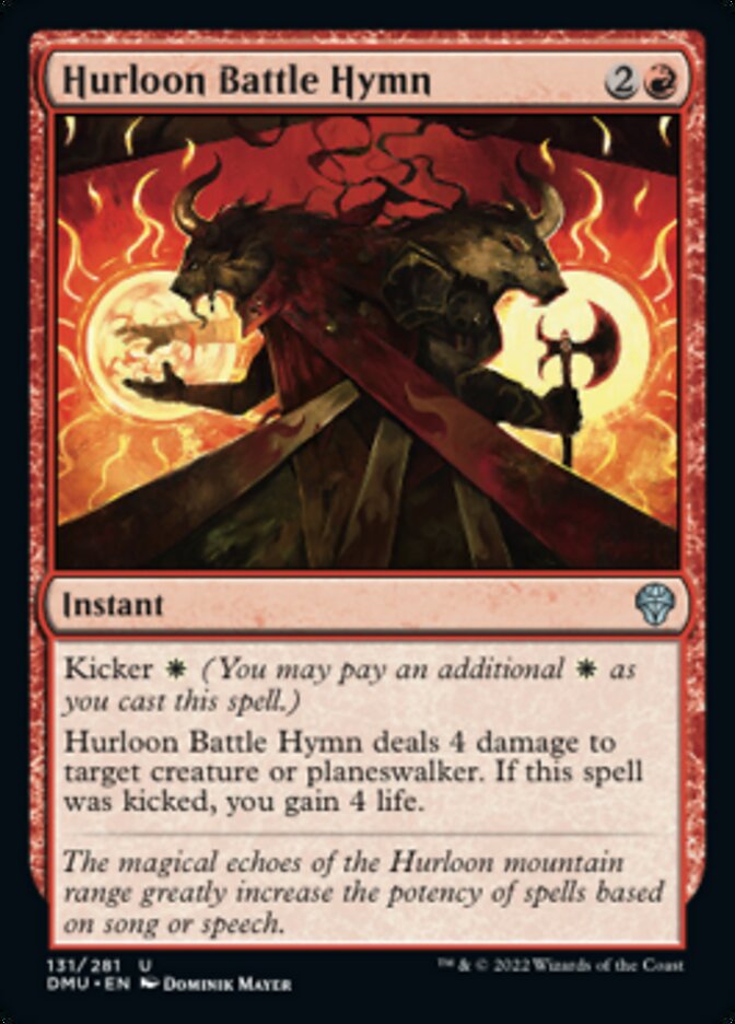 Hurloon Battle Hymn [Dominaria United] | Webway Games