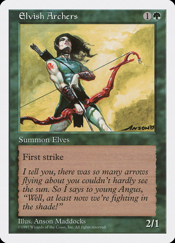 Elvish Archers [Fifth Edition] | Webway Games