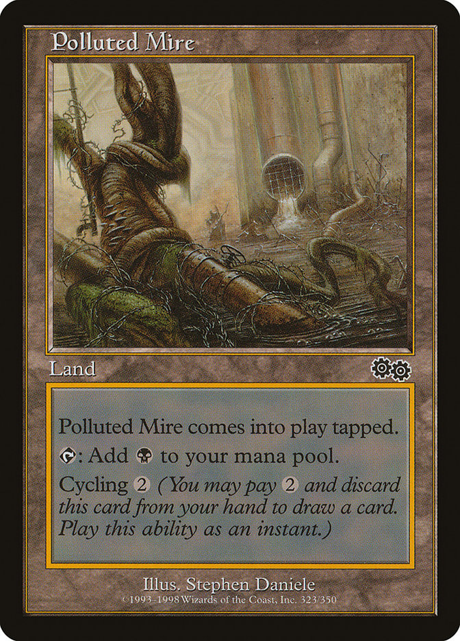Polluted Mire [Urza's Saga] | Webway Games
