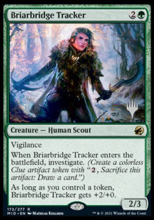 Briarbridge Tracker (Promo Pack) [Innistrad: Midnight Hunt Promos] | Webway Games