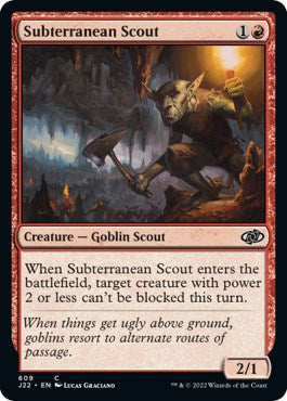 Subterranean Scout [Jumpstart 2022] | Webway Games