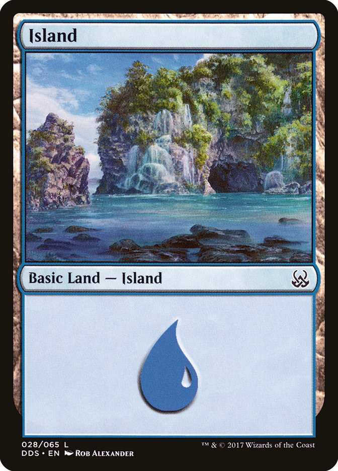 Island (#28) [Duel Decks: Mind vs. Might] | Webway Games