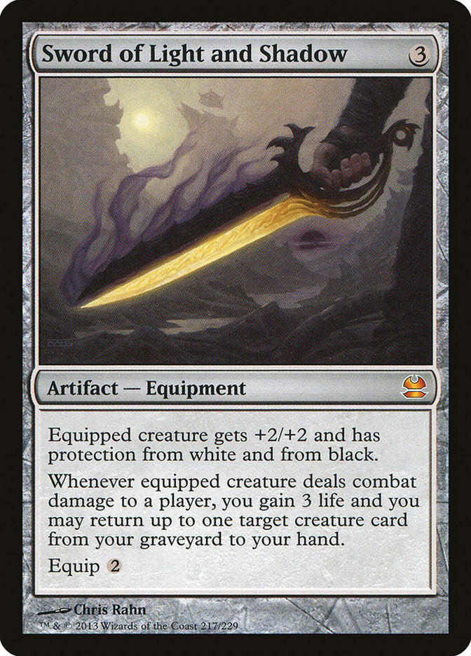Sword of Light and Shadow [Modern Masters] | Webway Games