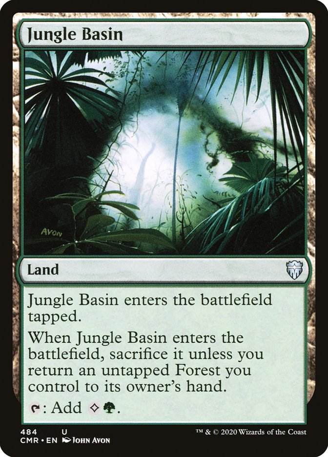 Jungle Basin [Commander Legends] | Webway Games
