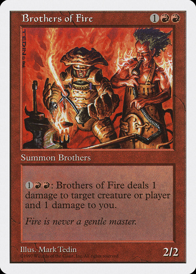 Brothers of Fire [Fifth Edition] | Webway Games