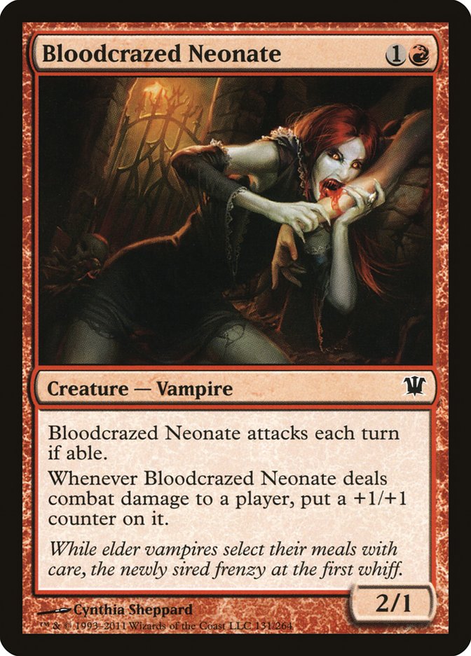 Bloodcrazed Neonate [Innistrad] | Webway Games