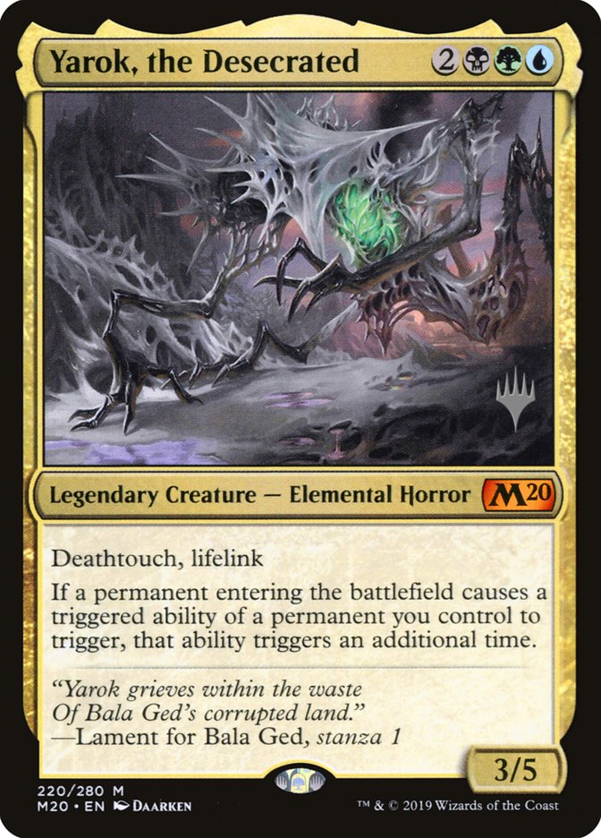 Yarok, the Desecrated(Promo Pack) [Core Set 2020 Promos] | Webway Games