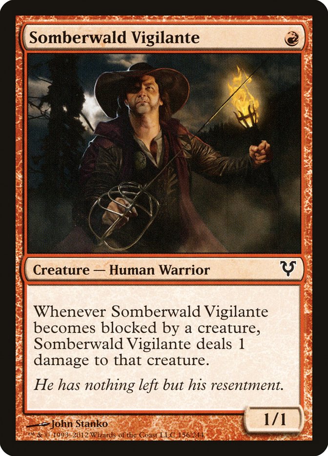 Somberwald Vigilante [Avacyn Restored] | Webway Games