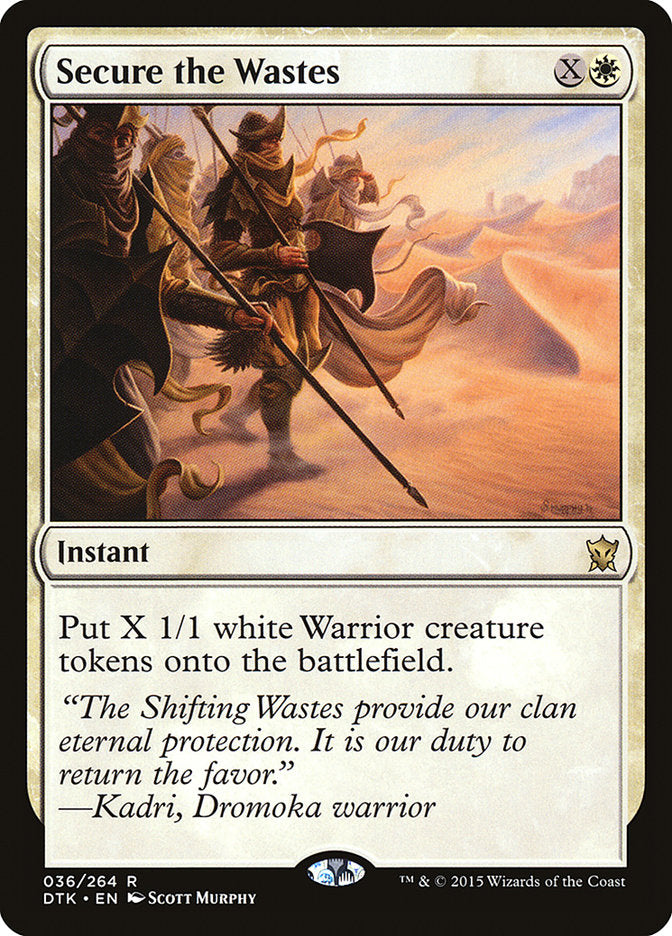 Secure the Wastes [Dragons of Tarkir] | Webway Games