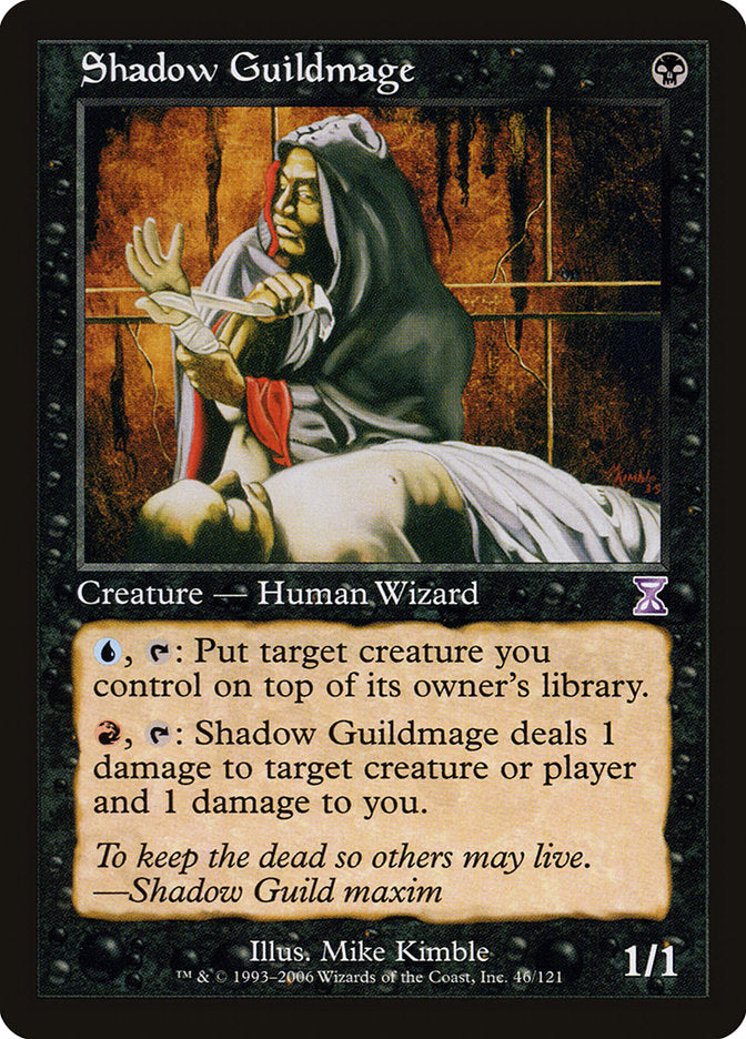 Shadow Guildmage [Time Spiral Timeshifted] | Webway Games