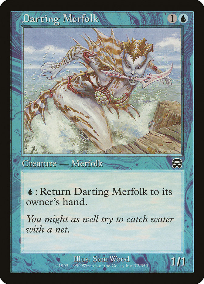 Darting Merfolk [Mercadian Masques] | Webway Games