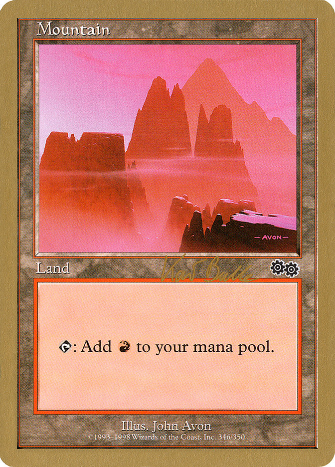Mountain (kb346) (Kai Budde) [World Championship Decks 1999] | Webway Games