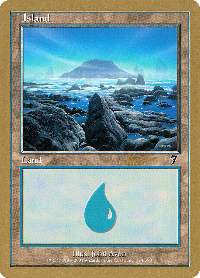 Island (shh334) (Sim Han How) [World Championship Decks 2002] | Webway Games