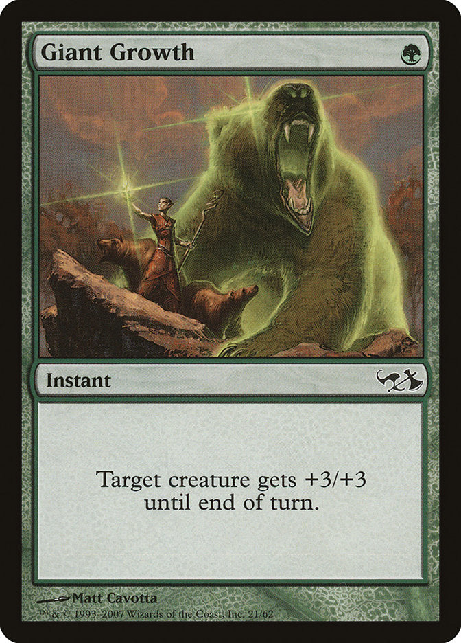 Giant Growth [Duel Decks: Elves vs. Goblins] | Webway Games