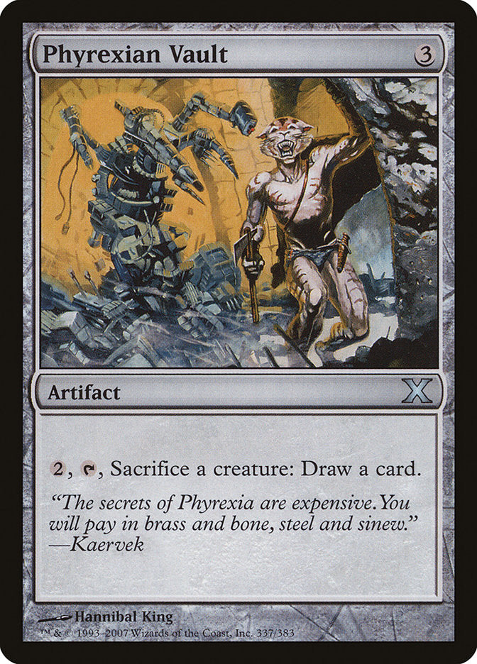 Phyrexian Vault [Tenth Edition] | Webway Games