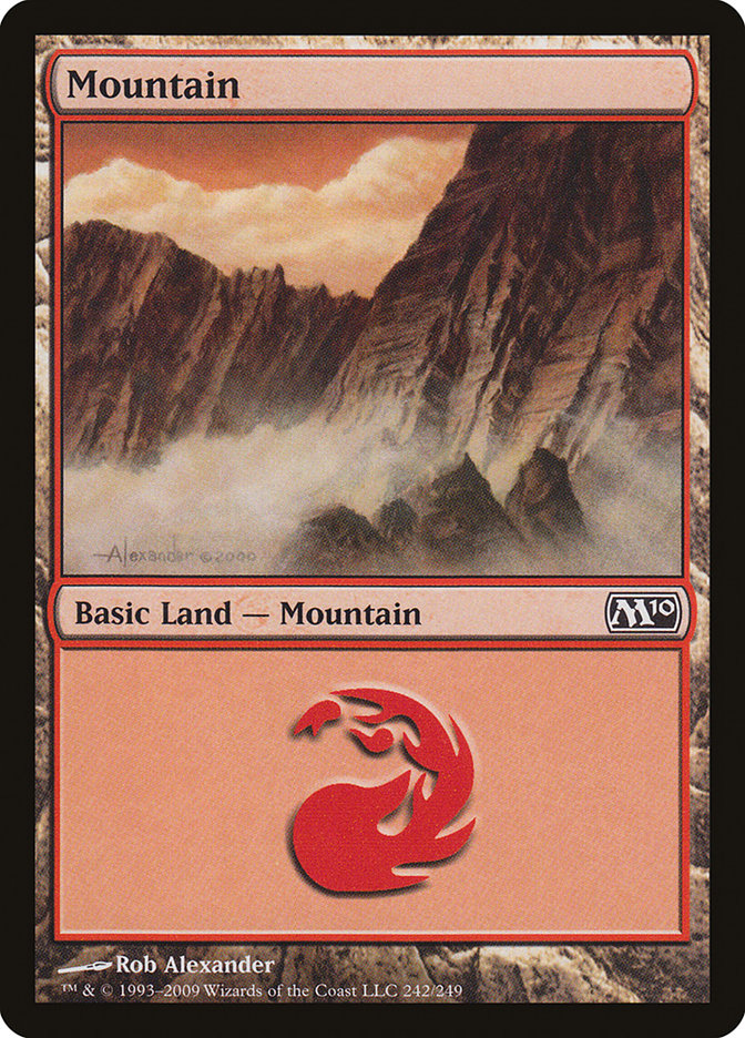 Mountain (#242) [Magic 2010] | Webway Games