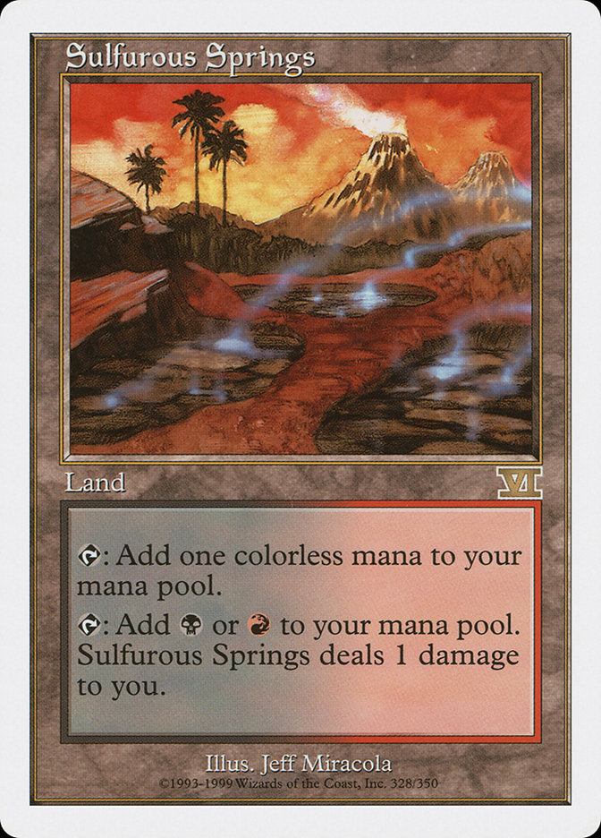 Sulfurous Springs [Classic Sixth Edition] | Webway Games
