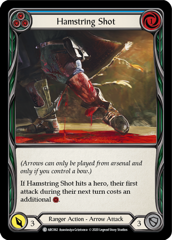 Hamstring Shot (Blue) [ARC062] Unlimited Rainbow Foil