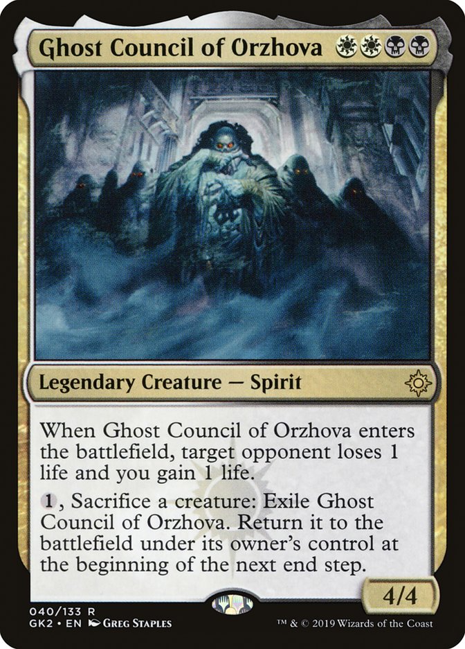 Ghost Council of Orzhova [Ravnica Allegiance Guild Kit] | Webway Games