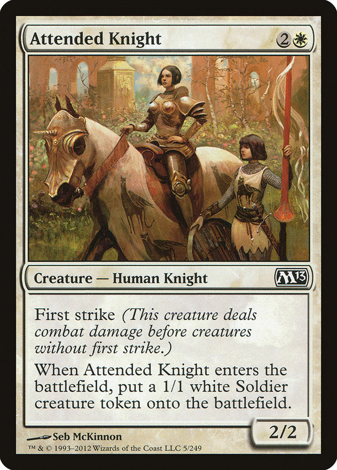Attended Knight [Magic 2013] | Webway Games