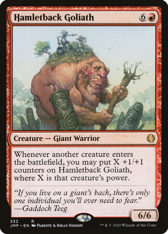 Hamletback Goliath [Jumpstart] | Webway Games