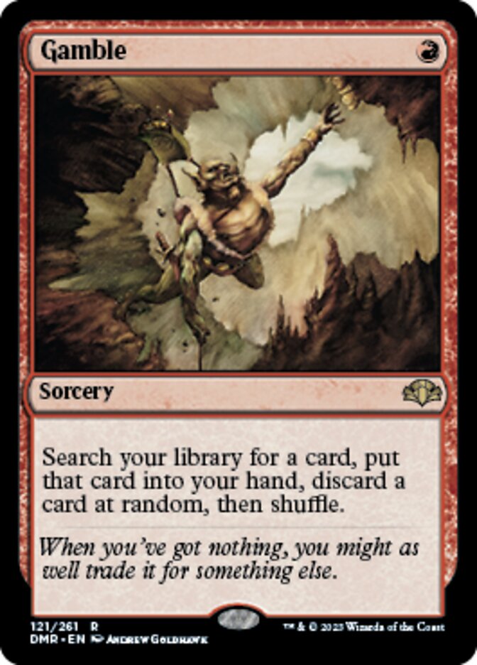 Gamble [Dominaria Remastered] | Webway Games