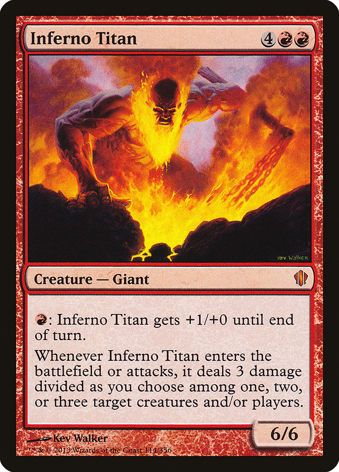 Inferno Titan [Commander 2013] | Webway Games