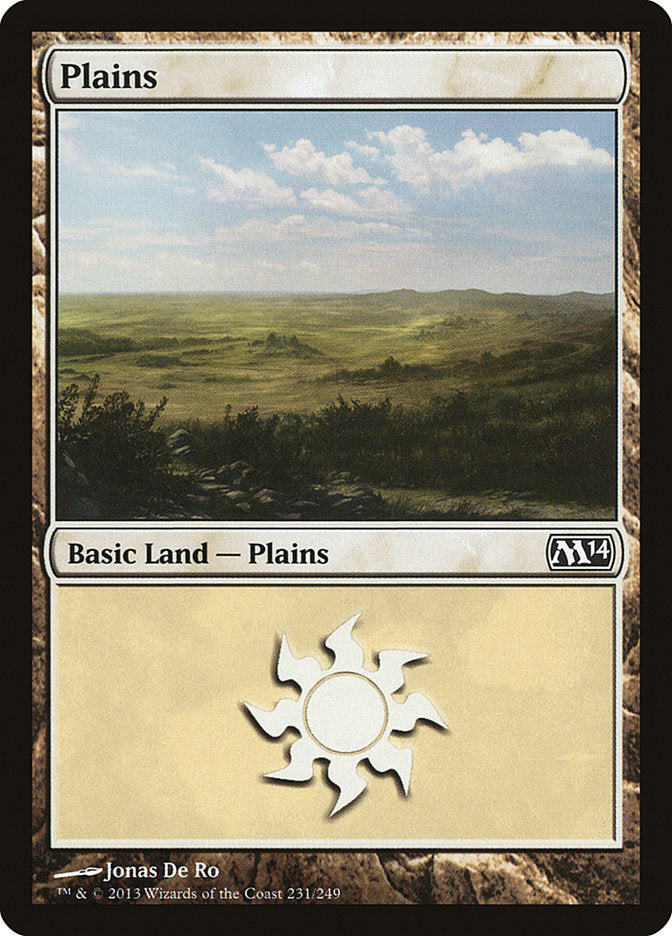 Plains (#231) [Magic 2014] | Webway Games
