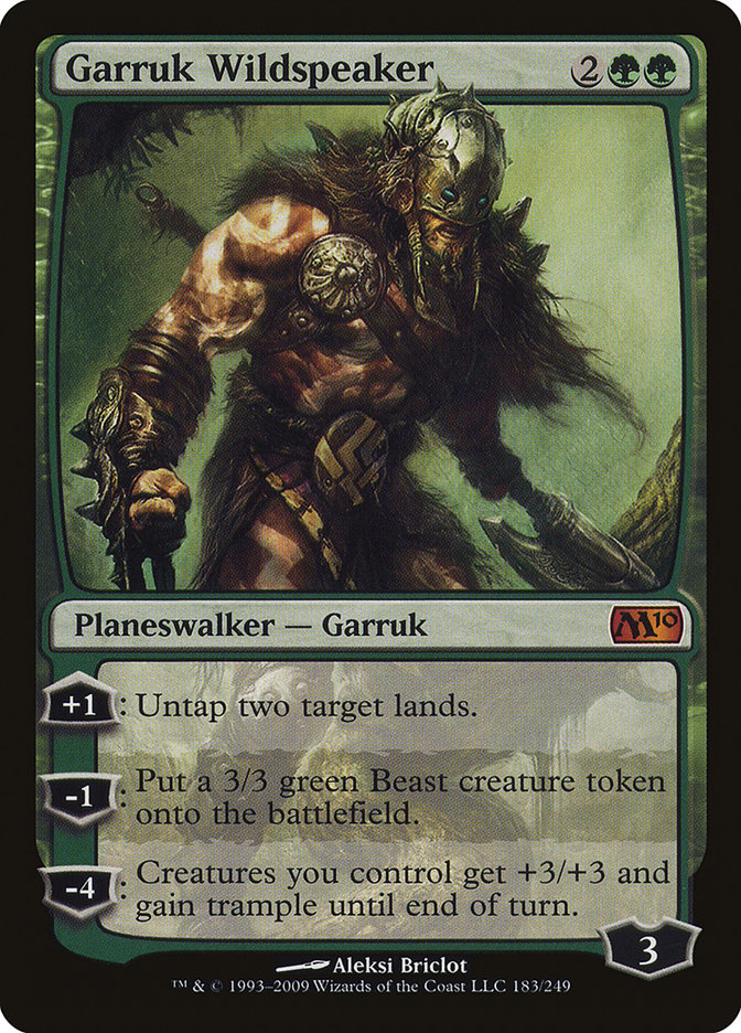Garruk Wildspeaker [Magic 2010] | Webway Games