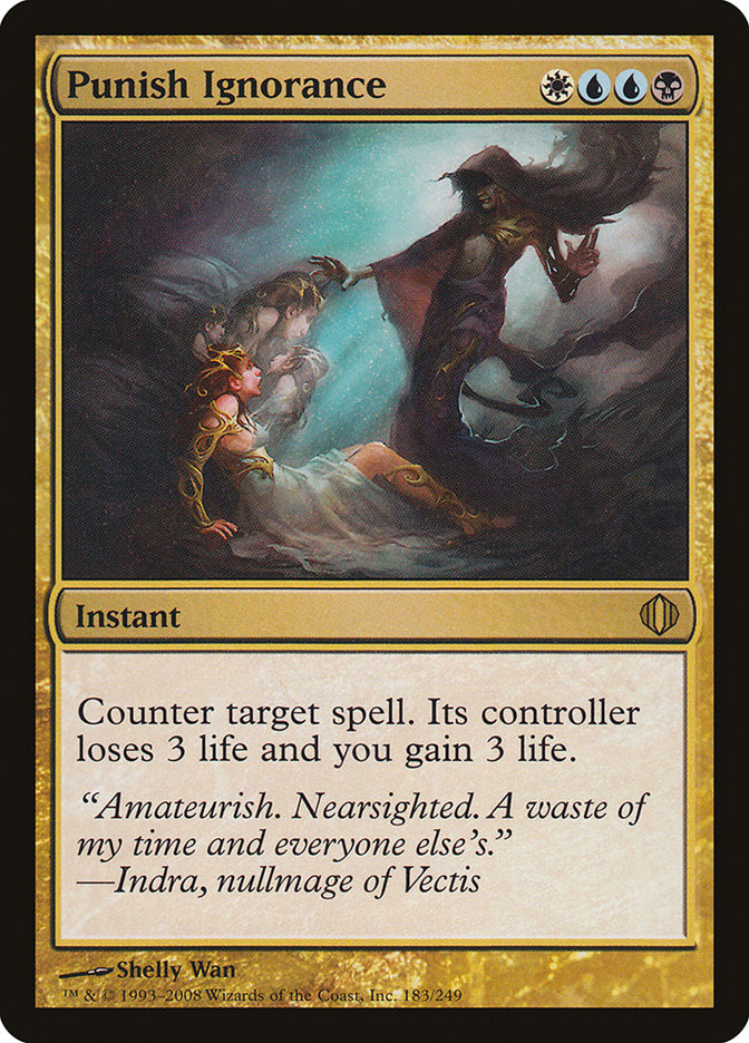 Punish Ignorance [Shards of Alara] | Webway Games