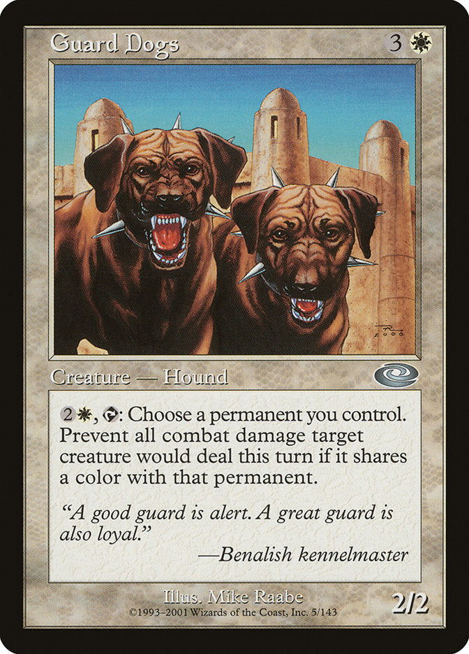 Guard Dogs [Planeshift] | Webway Games