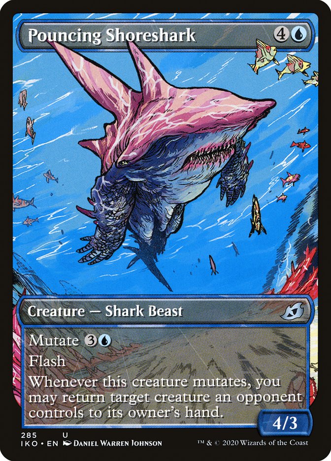 Pouncing Shoreshark (Showcase) [Ikoria: Lair of Behemoths] | Webway Games