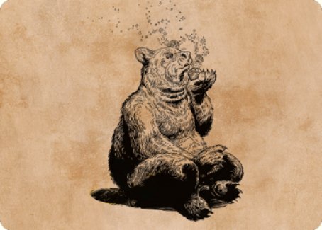 Wilson, Refined Grizzly Art Card [Commander Legends: Battle for Baldur's Gate Art Series] | Webway Games