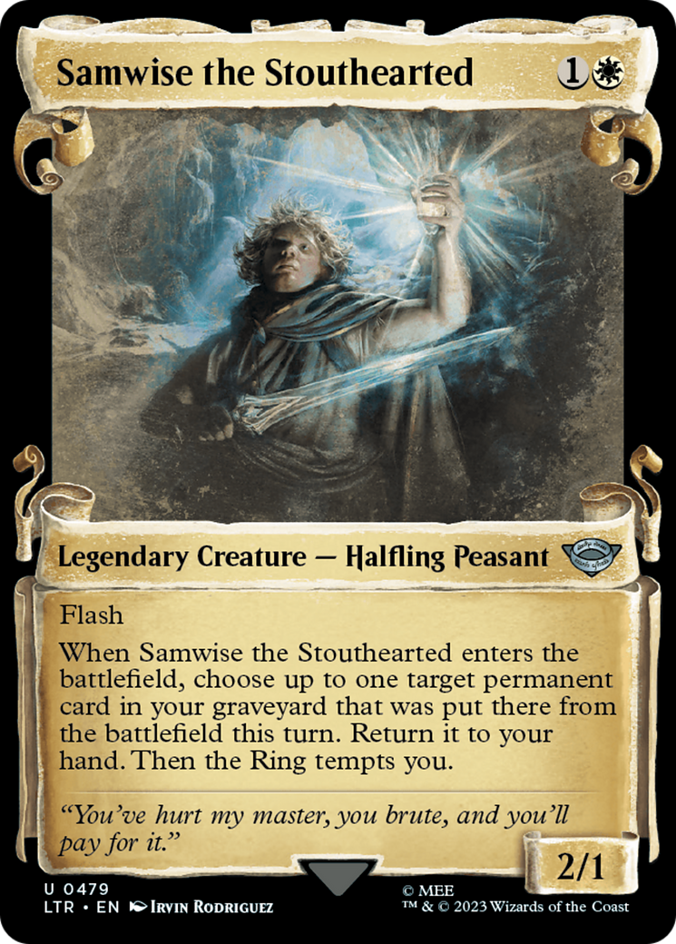 Samwise the Stouthearted [The Lord of the Rings: Tales of Middle-Earth Showcase Scrolls] | Webway Games
