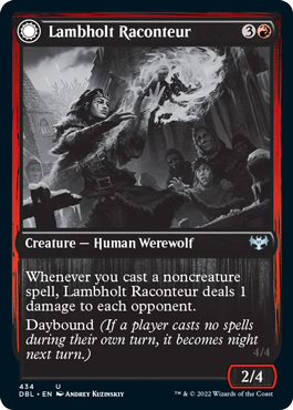 Lambholt Raconteur // Lambholt Ravager [Innistrad: Double Feature] | Webway Games