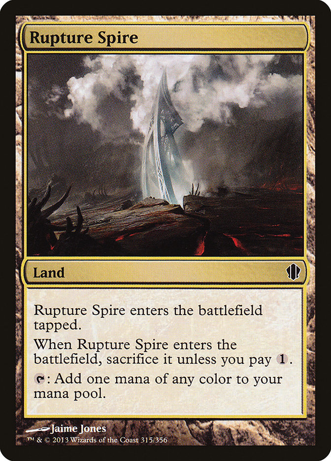 Rupture Spire [Commander 2013] | Webway Games