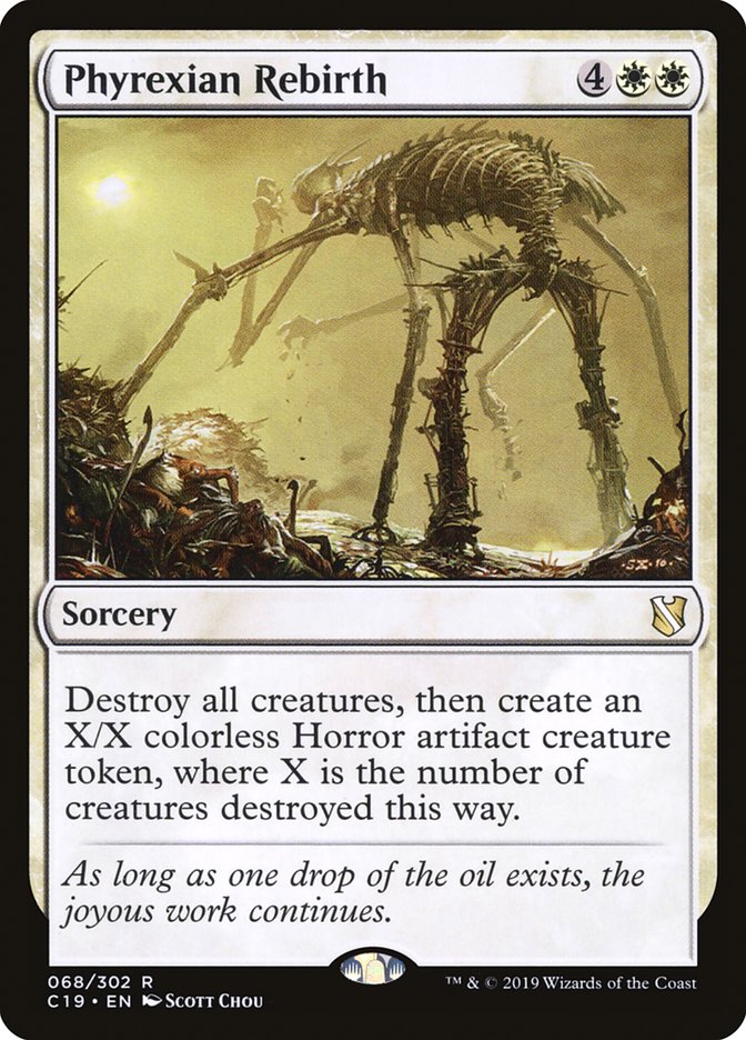 Phyrexian Rebirth [Commander 2019] | Webway Games