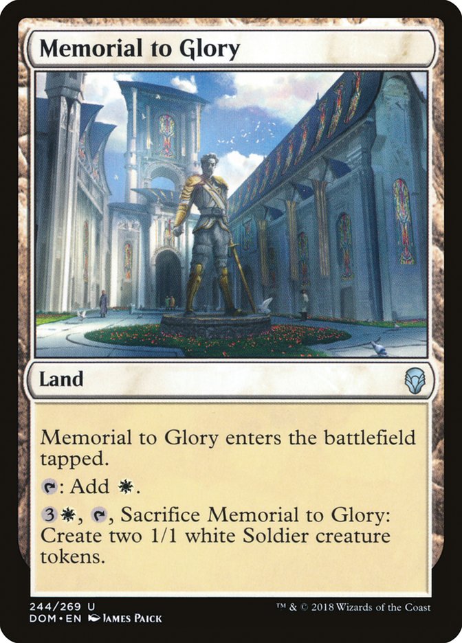 Memorial to Glory [Dominaria] | Webway Games