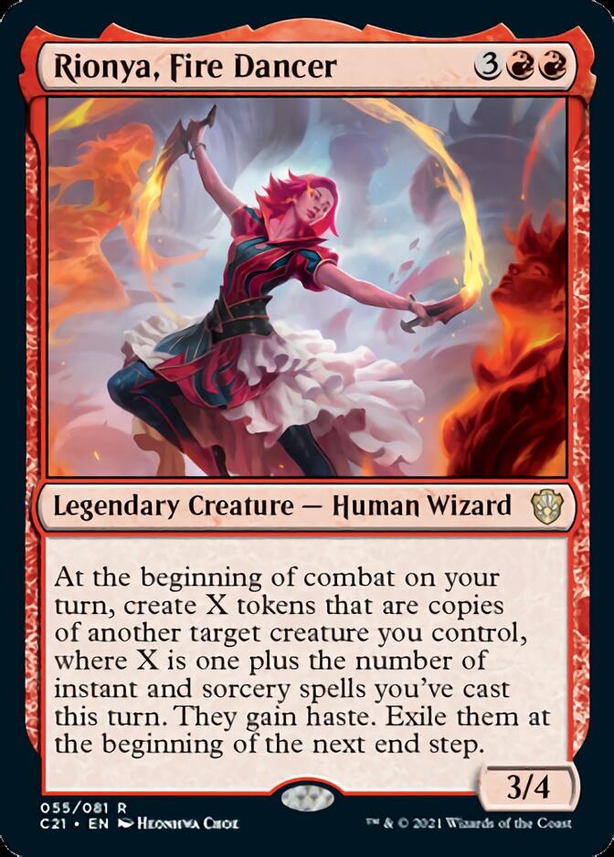 Rionya, Fire Dancer [Commander 2021] | Webway Games