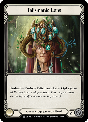 Talismanic Lens [ARC151] Unlimited Rainbow Foil