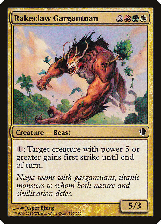 Rakeclaw Gargantuan [Commander 2013] | Webway Games