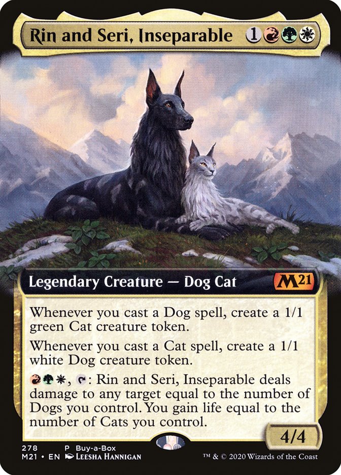 Rin and Seri, Inseparable (Buy-A-Box) [Core Set 2021] | Webway Games