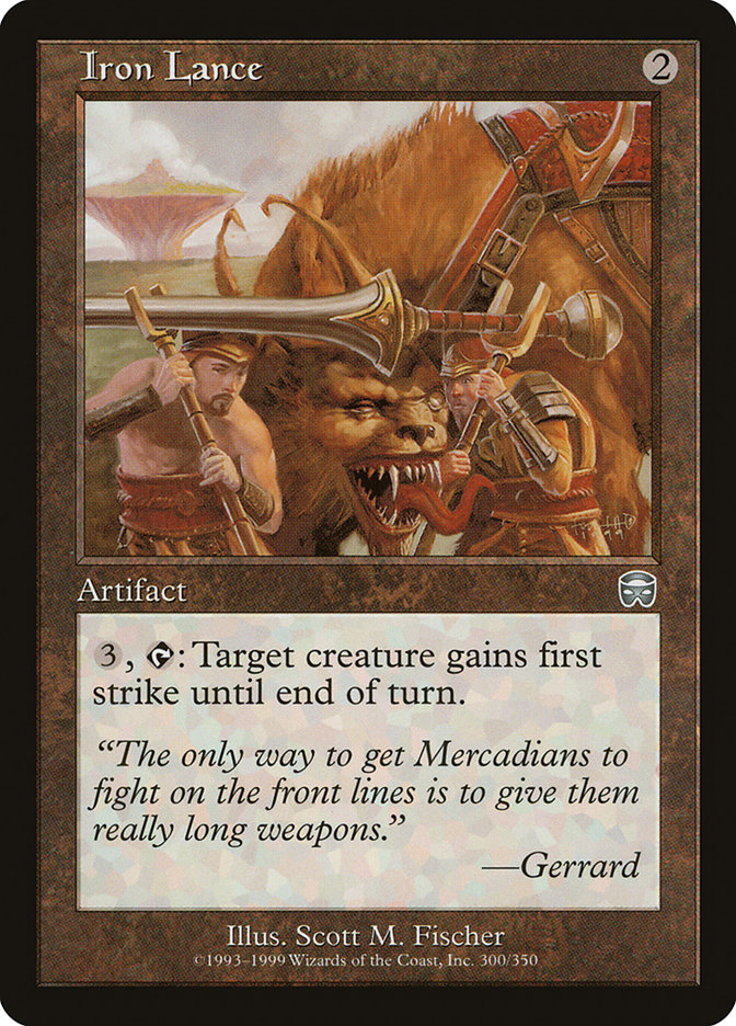 Iron Lance [Mercadian Masques] | Webway Games